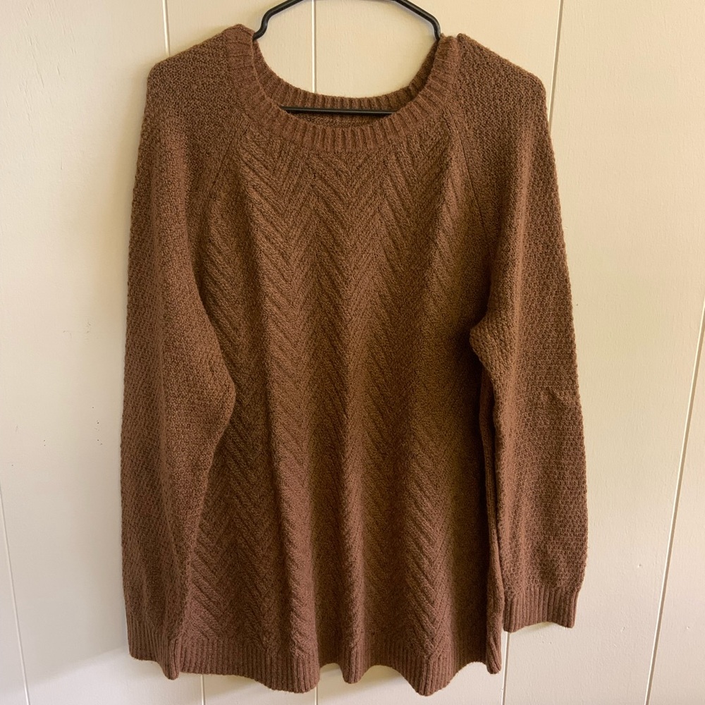 Rust-colored Sonoma sweater